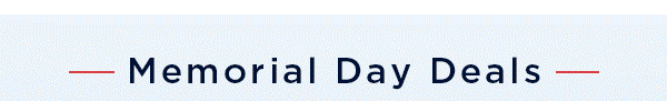 Memorial Day Deals