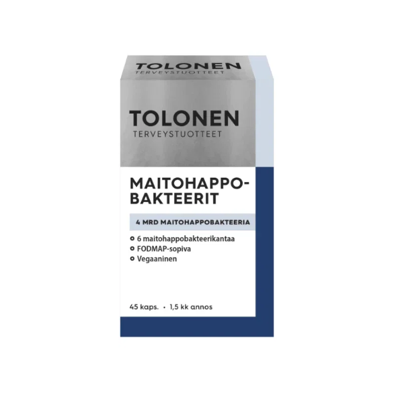Image of Tolonen Maitohappobakteeri 4 mrd 45 kaps. parasta ennen 8/2026