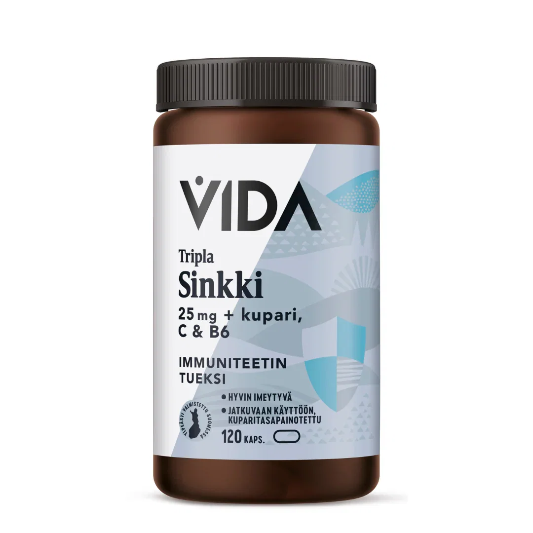 Image of Vida Tripla Sinkki, 120 kaps.* (p)