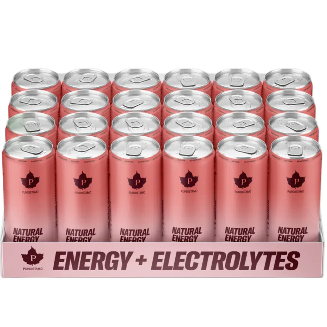 Image of Puhdistamo Natural Energy+ Electrolytes 330 ml x 24