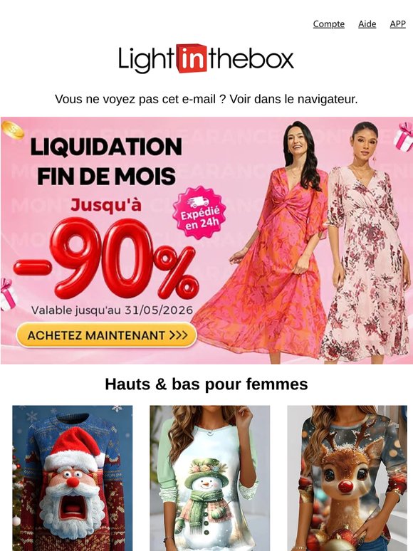 Liquidation : 5 000 Remises Fraîches Viennent de Tomber