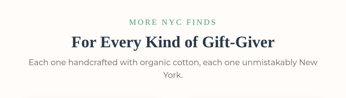 More NYC-themed baby gift sets from Estella