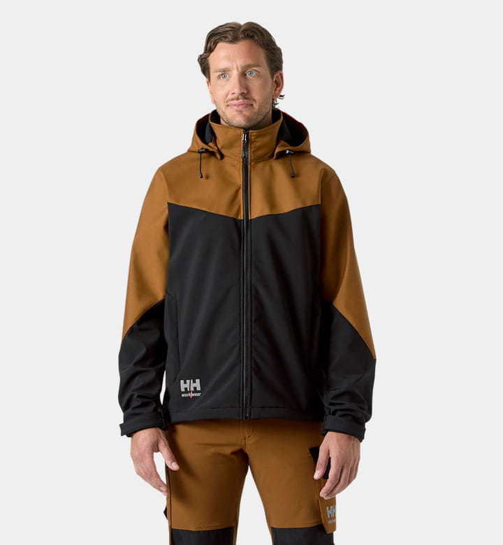 Oxford Hooded Softshell Jacket