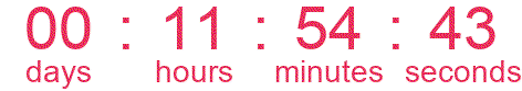 Countdown to offers ending