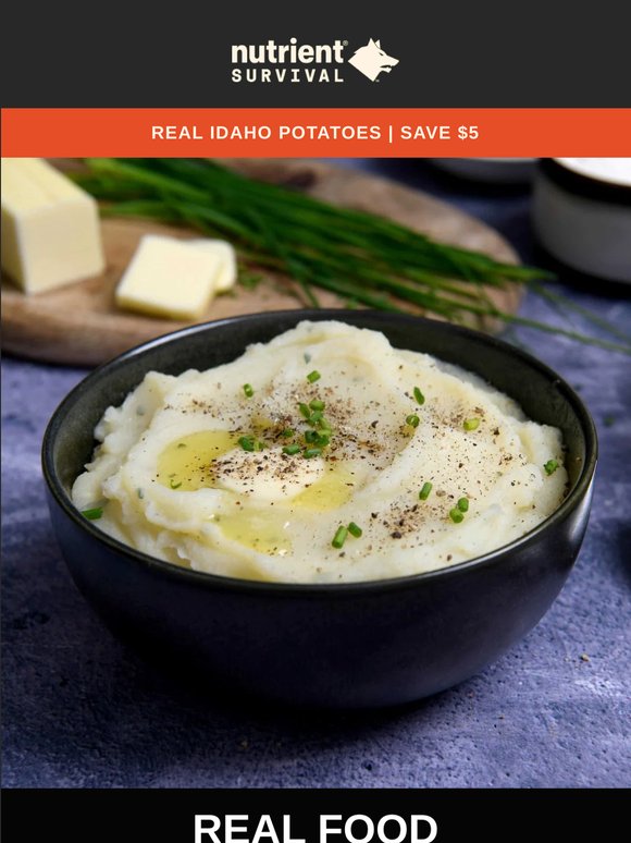 🥔 Real Potato Taste