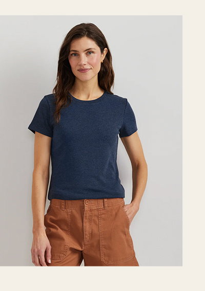 Women's Everyday Short-Sleeve Crewneck T-Shirt