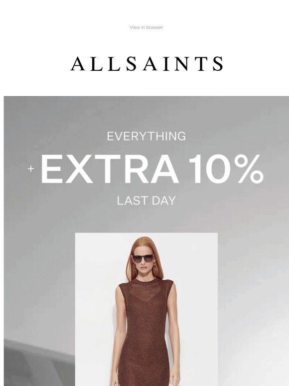 Last Day: Up To 30% Off + Extra 10%