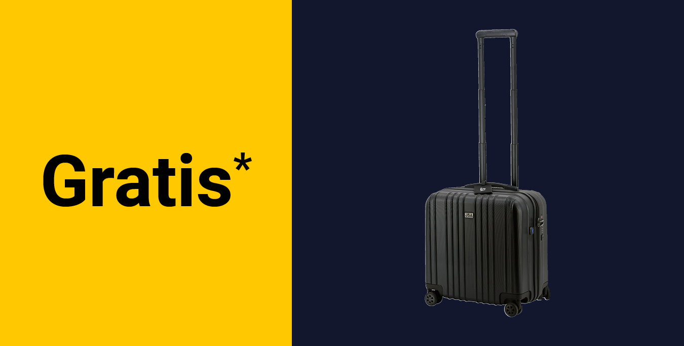 Jetzt gratis*: Premium-Business-Trolley sichern