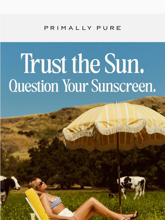 Your SPF is hiding something.