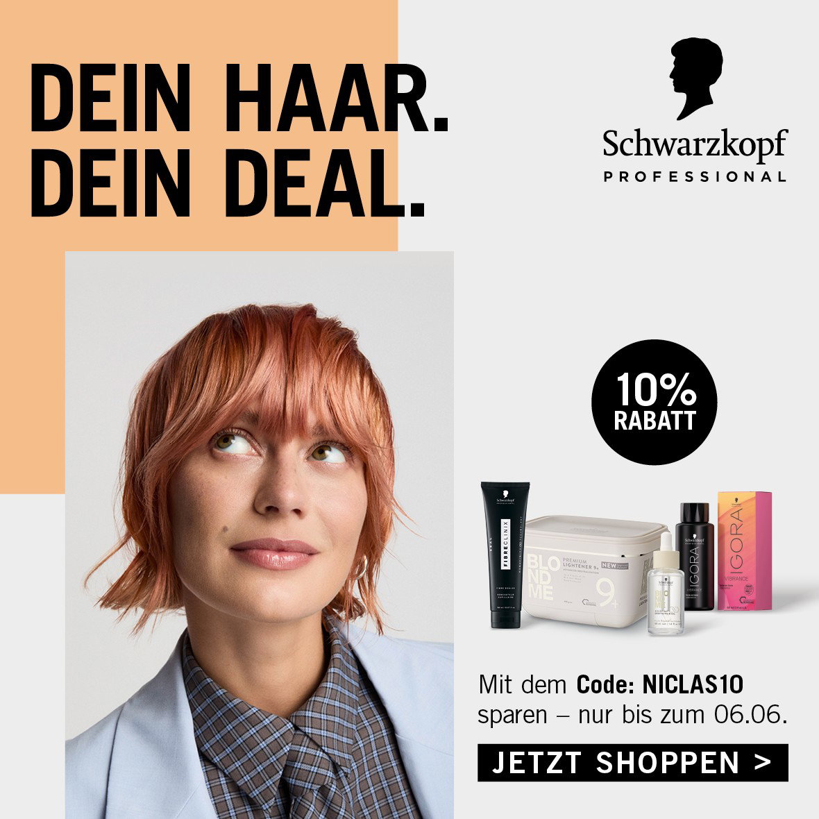 Schwarzkopf x Styled by Niclas Aktion