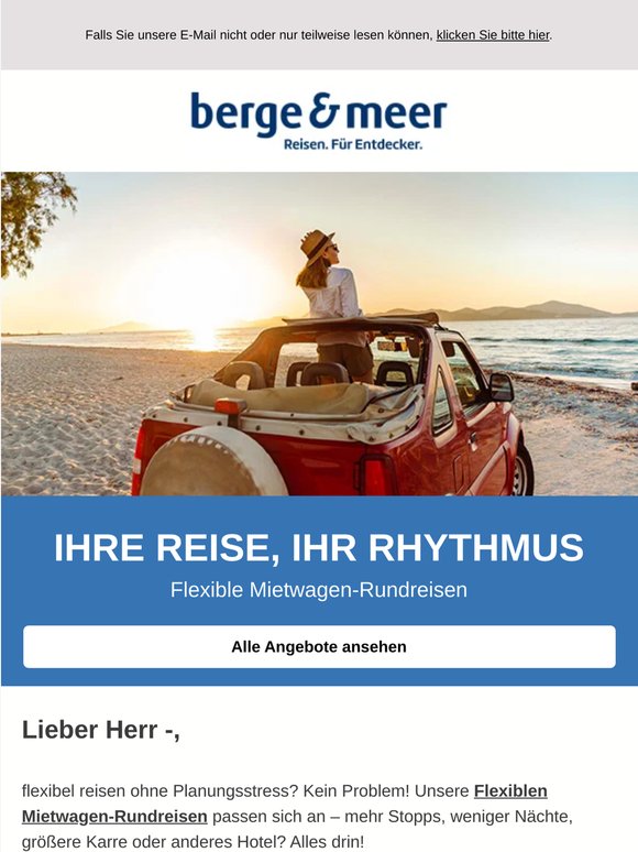 Nächste Ausfahrt: Mietwagen-Rundreisen 🚗