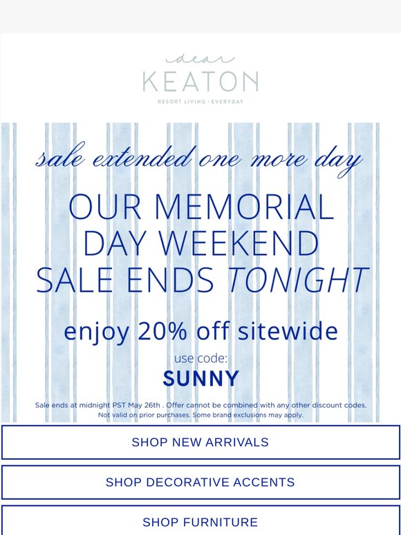 Sale Extended ✨
