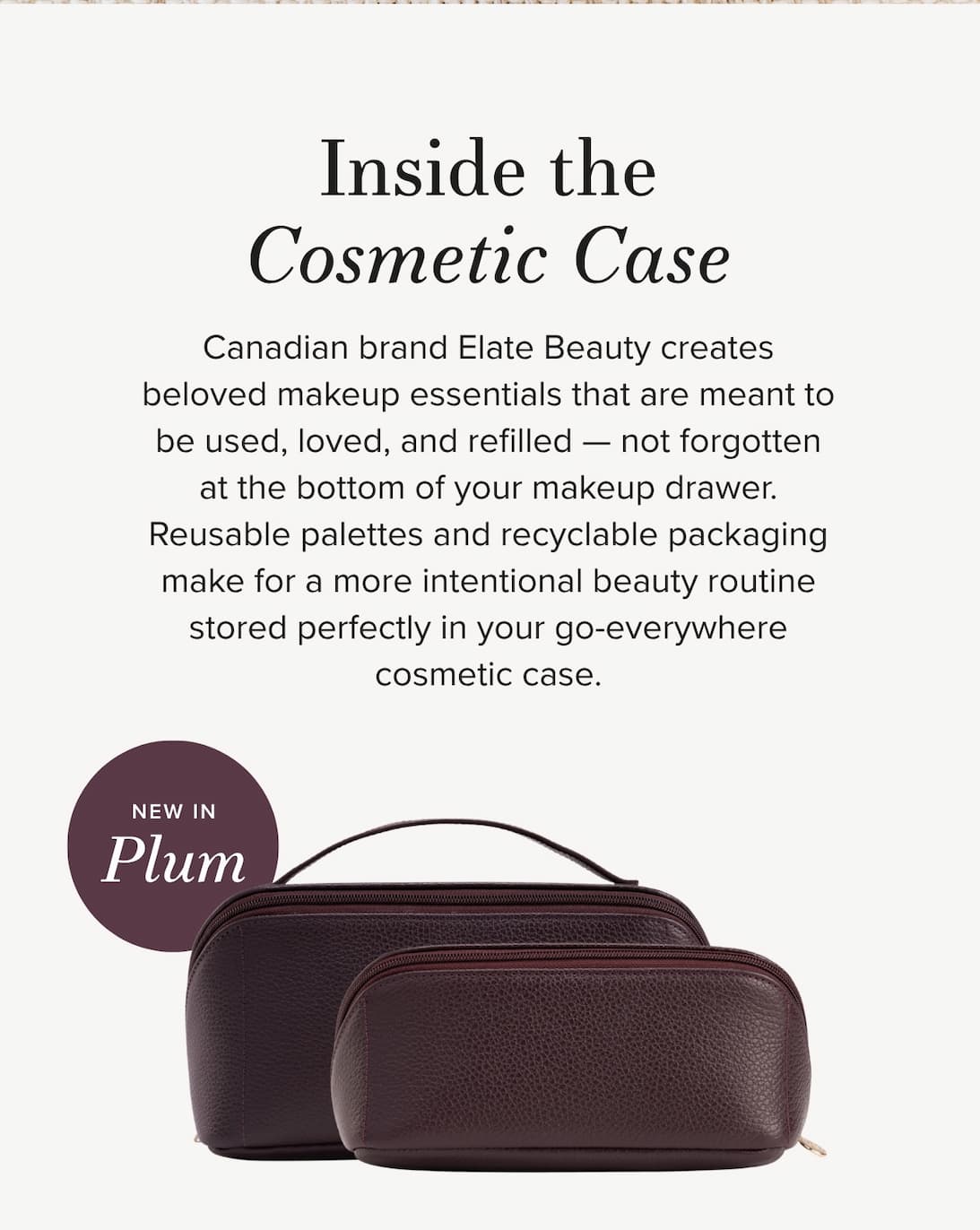 New in Plum