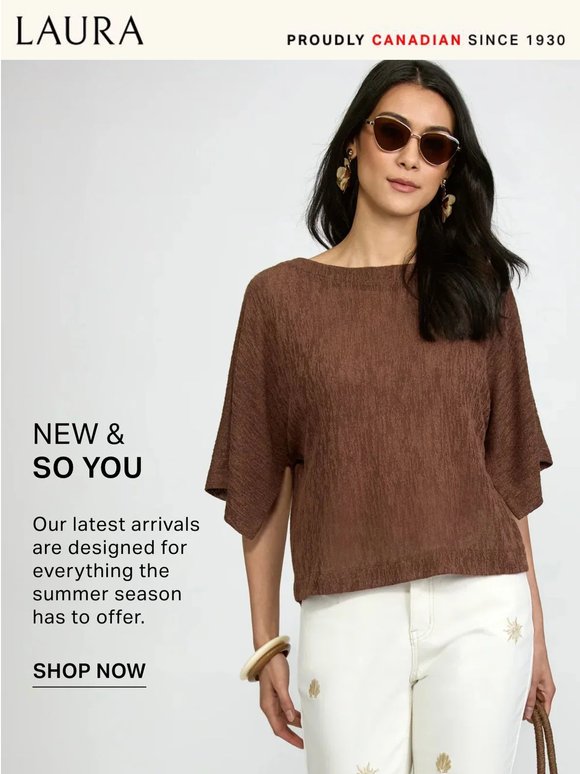 Step out in something new