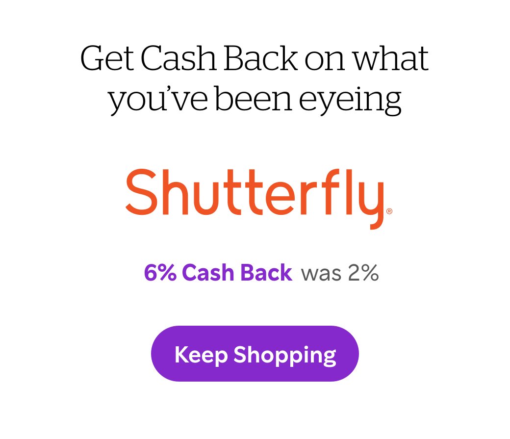 Get Cash Back on what you’ve been eyeing