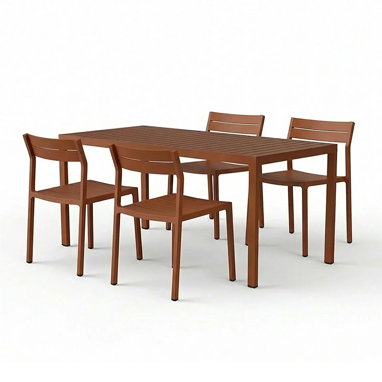 Image of Case Furniture Eos Garden Furniture Set - Medium, Rust
