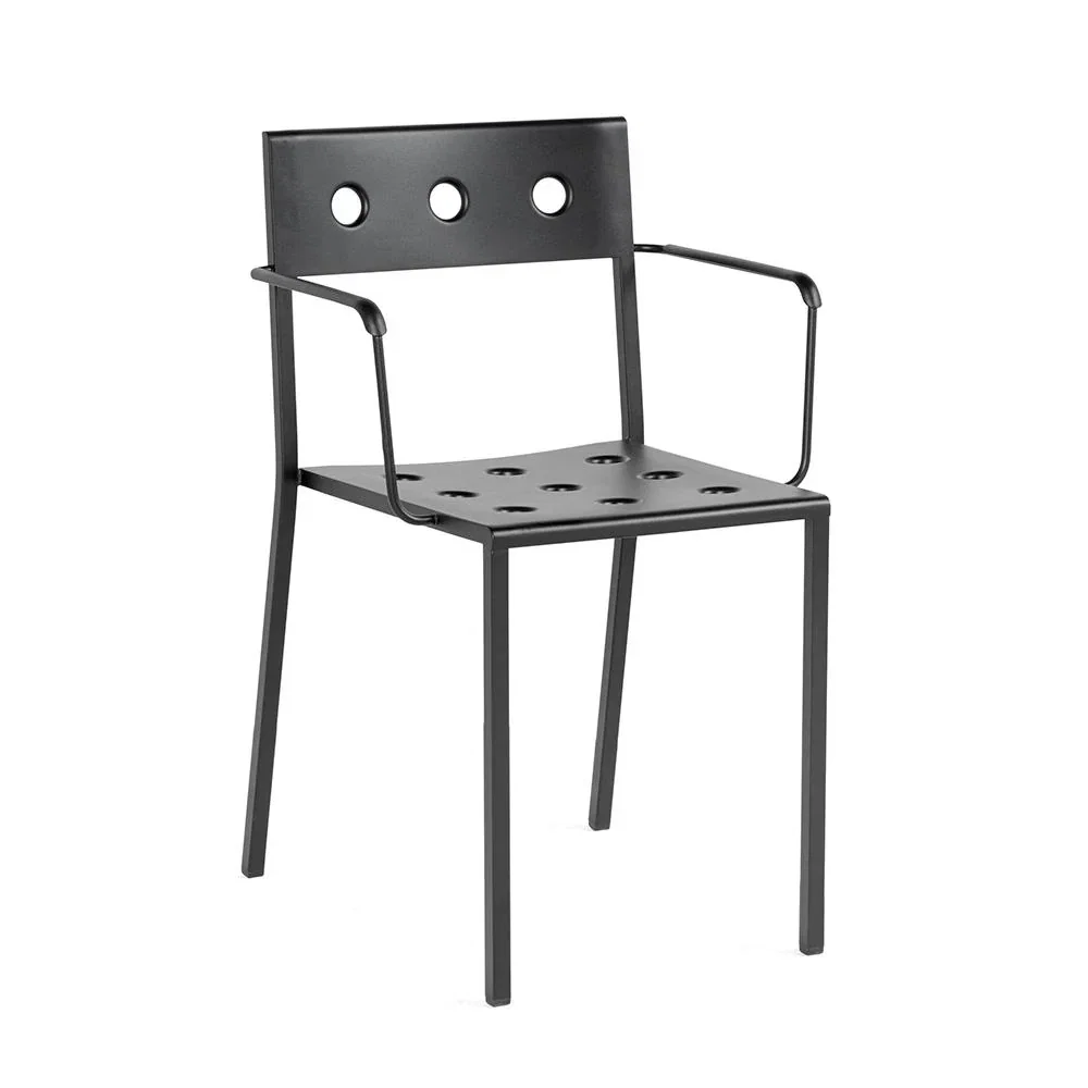 Image of HAY Balcony Armchair - Anthracite