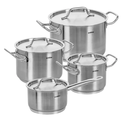 Batterie di pentole Chef 8 pezzi