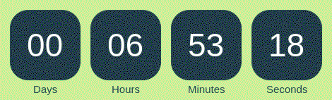 Timer from emailcountdowntimer.com
