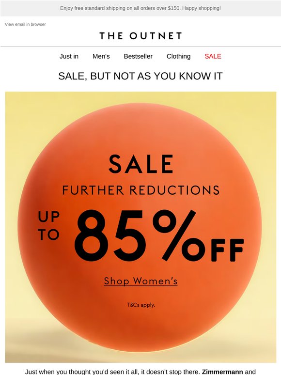 Our SALE just got even better: now at 85% off