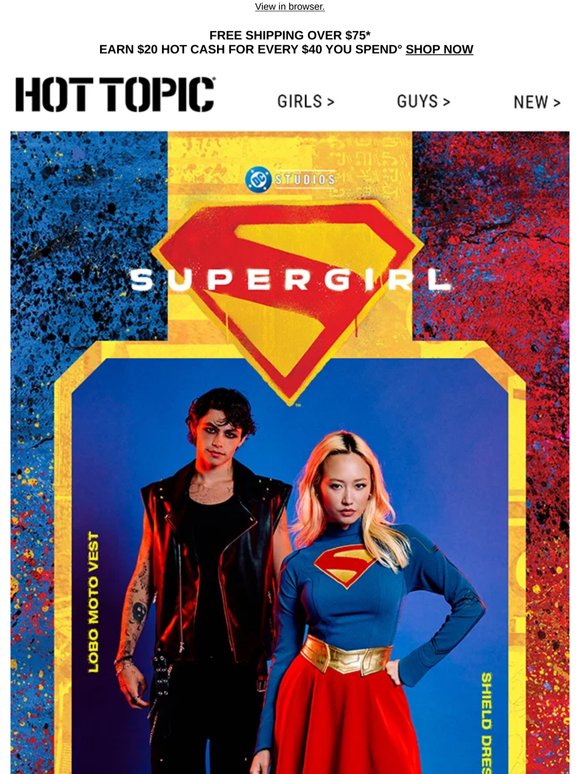 Get ready to soar in a new 💫 Supergirl Collection 💫