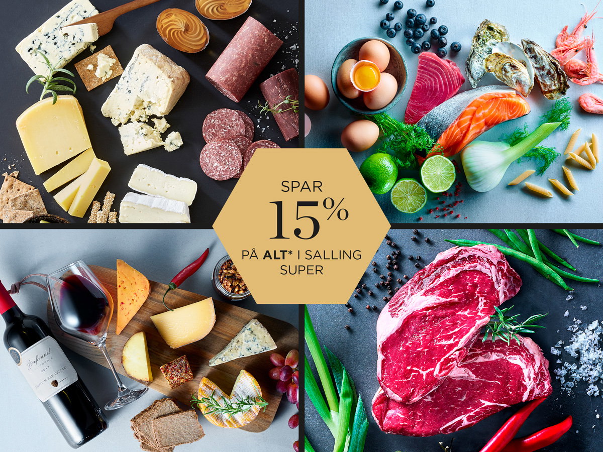 Spar 15%* i Salling Super