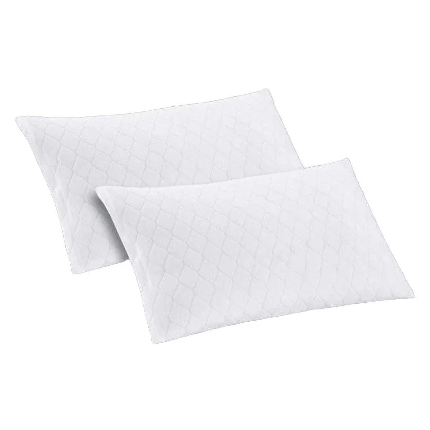 Image of Coppia Copriguanciali in Spugna <br>Jacquard con cerniera - <b>Sanaform