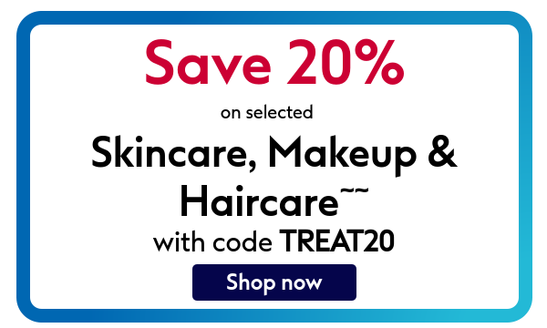 Save on skincare, makeup & haircare!