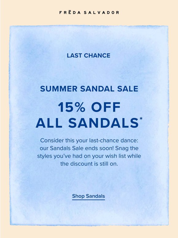 FINAL HOURS: UP TO 50% OFF SALE