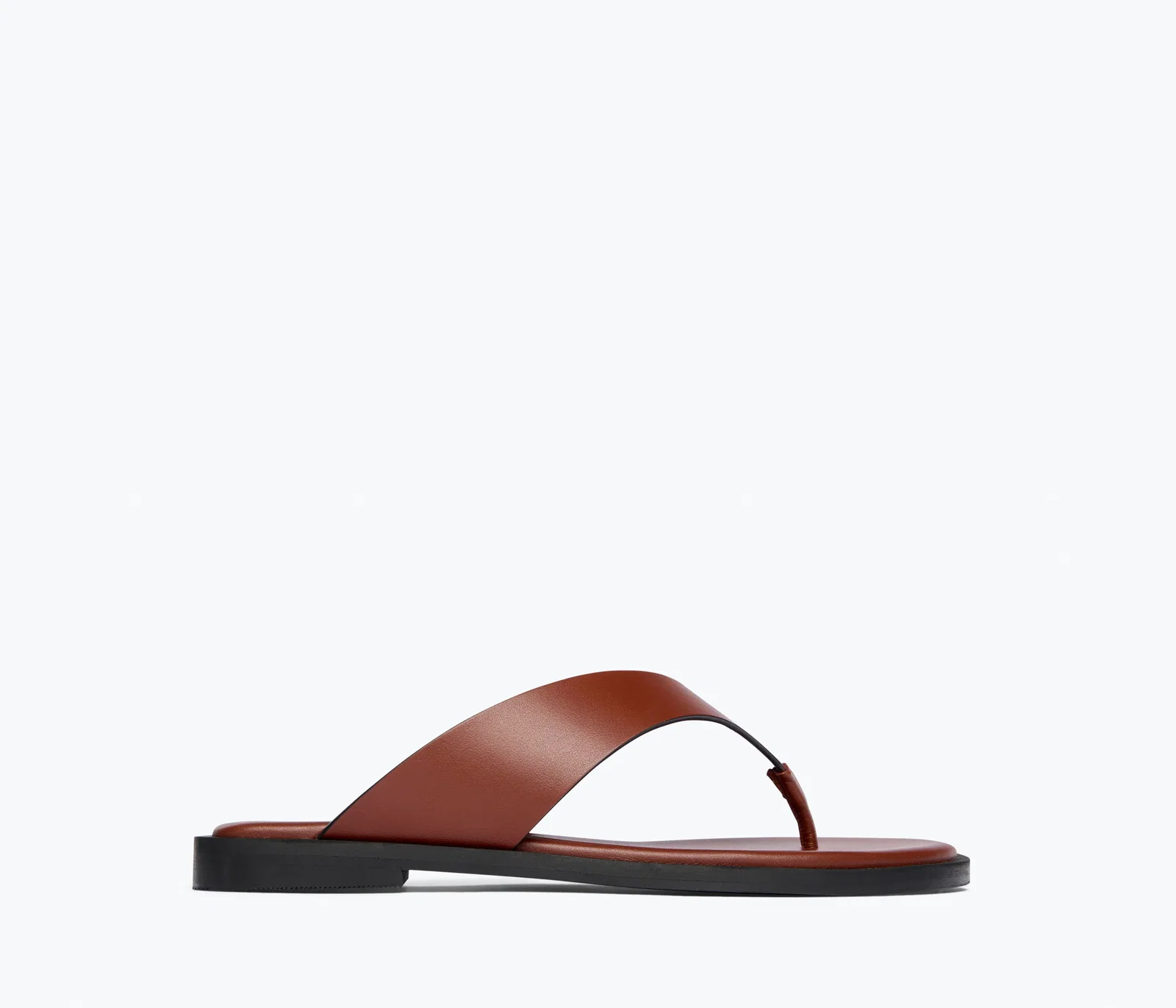 Image of HALLE LEATHER THONG SANDAL