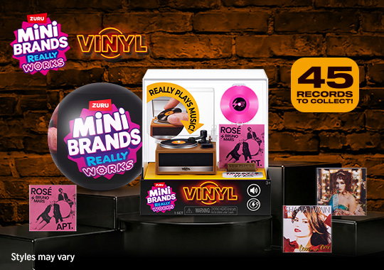 Mini Brands Really Works Vinyl Series