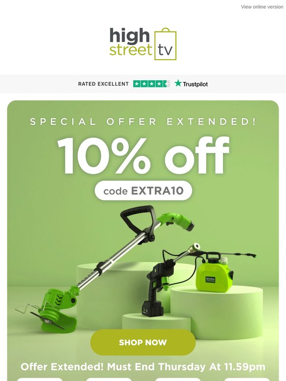Garden Sale: Offer Extended!