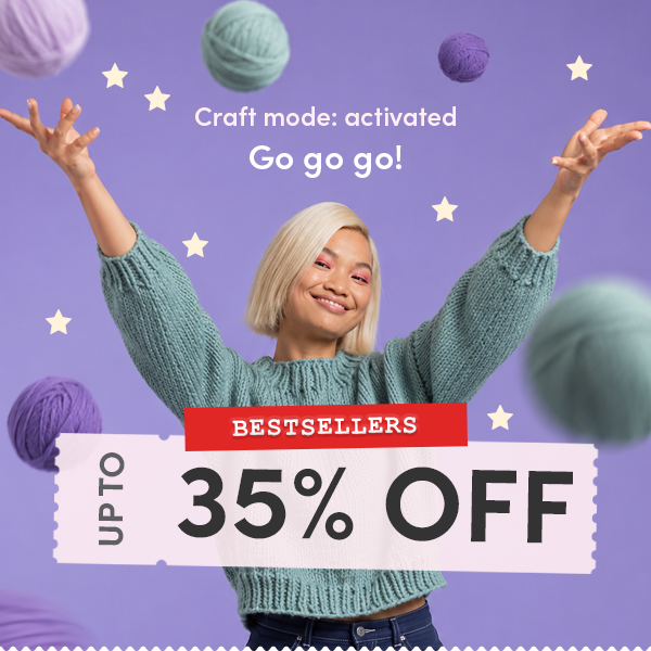 Up to 35% off bestsellers + 25% off (almost) everything else when you spend £35
