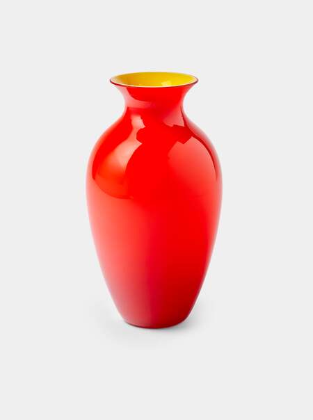 Antares Hand-Blown Murano Glass Bud Vase (5.5in/14cm)