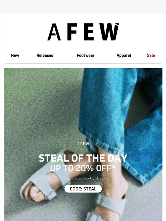 🟠 Steal of the Day: 20% off Birkenstock Arizona 👟