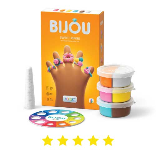 Hey Clay Bijou Sweet Rings