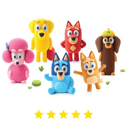 Hey Clay Bluey and Friends
