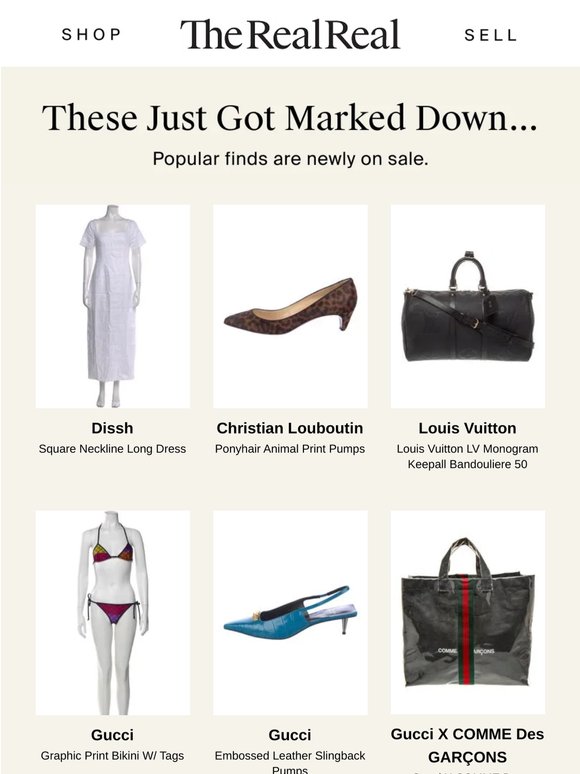 Don't miss these designer markdowns