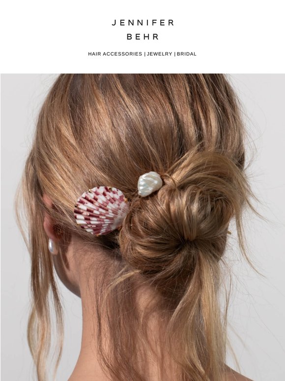Artful Objects for Summer Hair