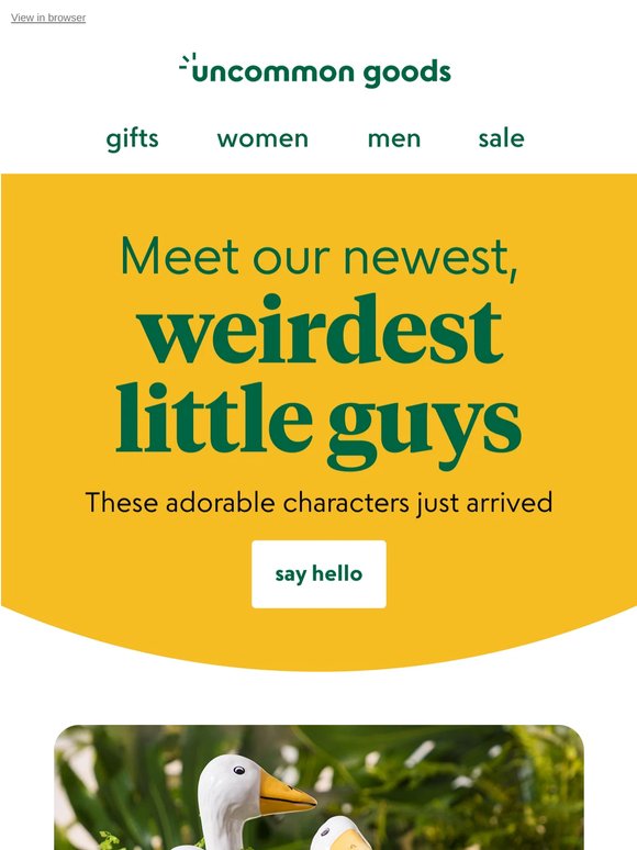 Meet our newest, weirdest little guys