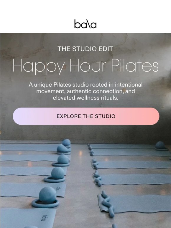 Inside Happy Hour Pilates