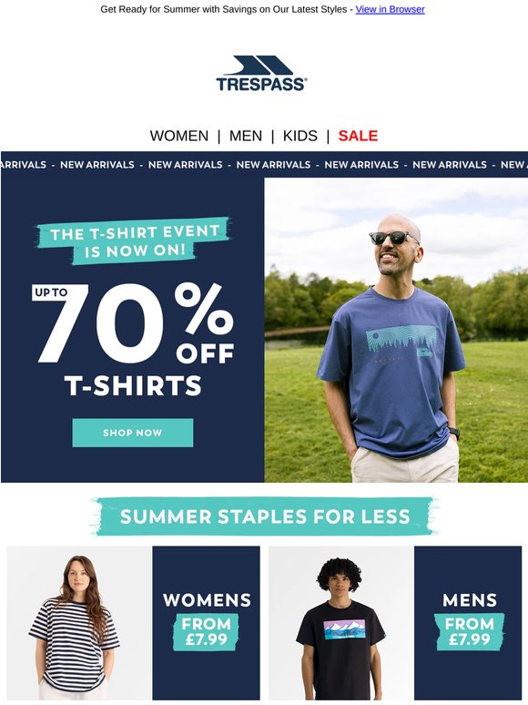 T-Shirt Event | From £7.99