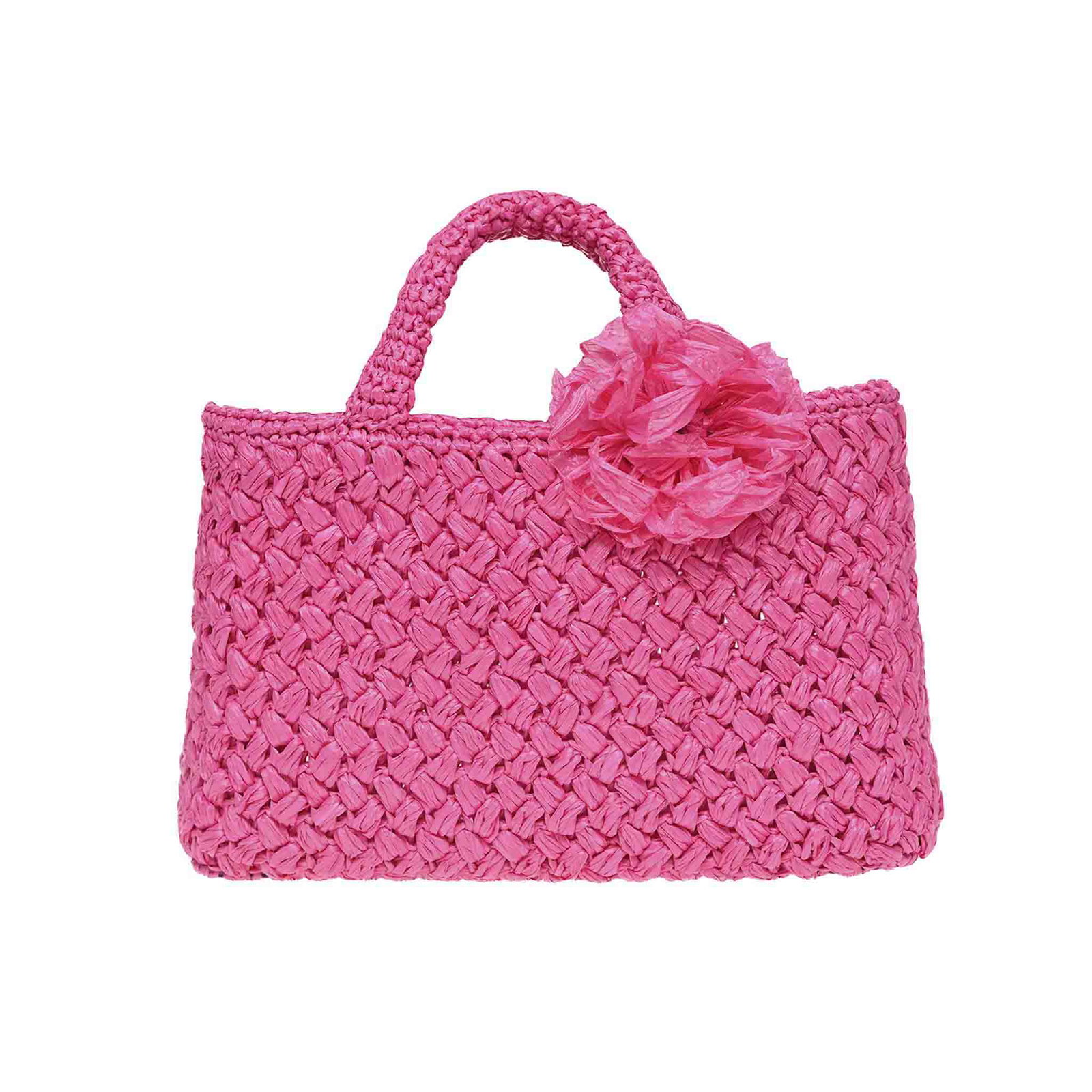 Image of Positano Raffia Small Bag