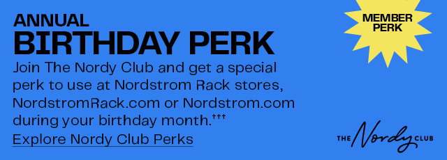 Member perk: annual birthday perk.