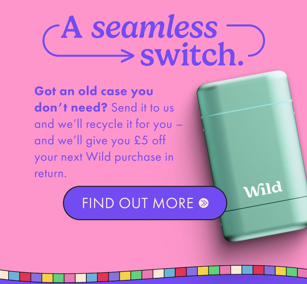 Return your old case and get £5