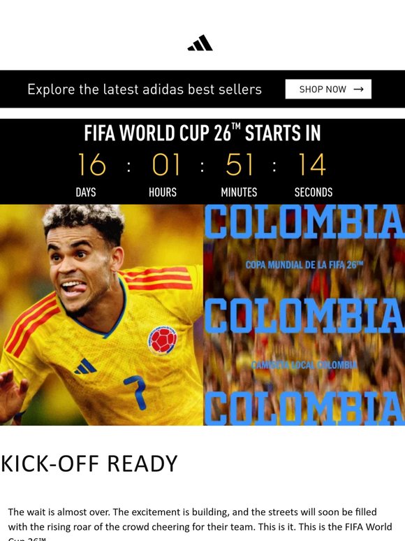FIFA WORLD CUP 26™ starts with your colors