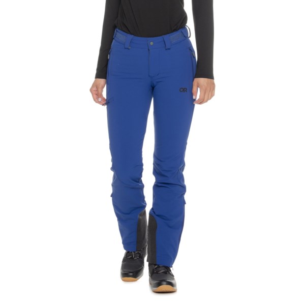 Outdoor Research Cirque II Soft Shell Pants for Women | Galaxy | Size Large | Stretchy Fabric