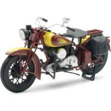 1934 Indian Sport Scout 1:12 Scale Diecast Model Motorcycle by New-Ray Toys