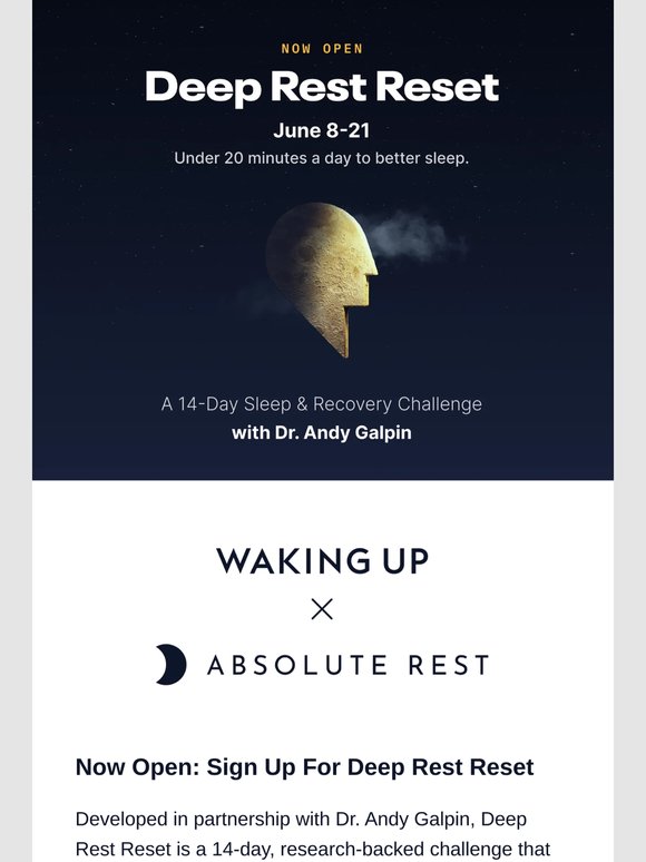Register for Deep Rest Reset today.