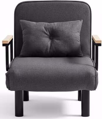 mcc direct 4 in 1 Folding Single Sofa Bed Grey / Blue